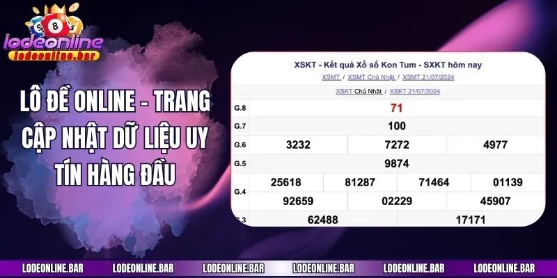 Lô đề online - Trang cập nhật dữ liệu uy tín hàng đầu